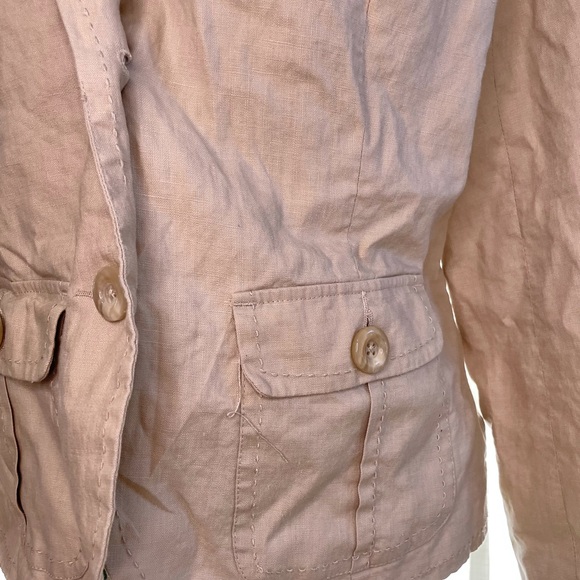 Merona Linen Tan Blazer - Picture 7 of 16